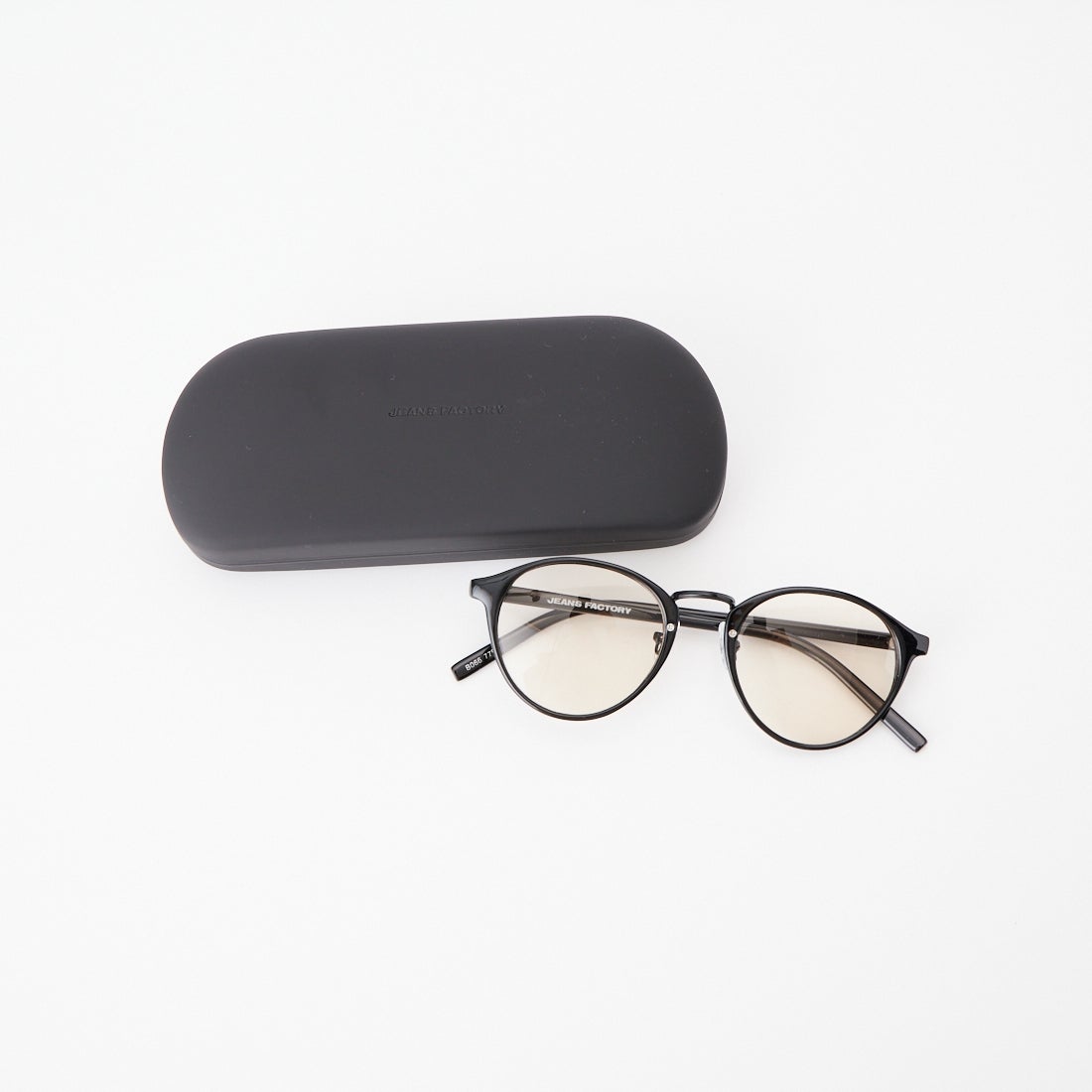 JEANS FACTORY [ジーンズファクトリー] セル メタルフレームラウンドサングラス [B066] BK/L.BRN