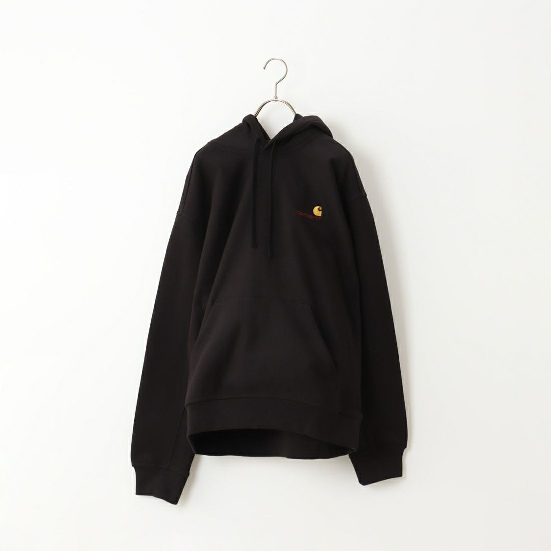 carhartt WIP [カーハートダブリューアイピー] フーデッドアメリカンスクリプトスウェットシャツ [I028279] BLACK