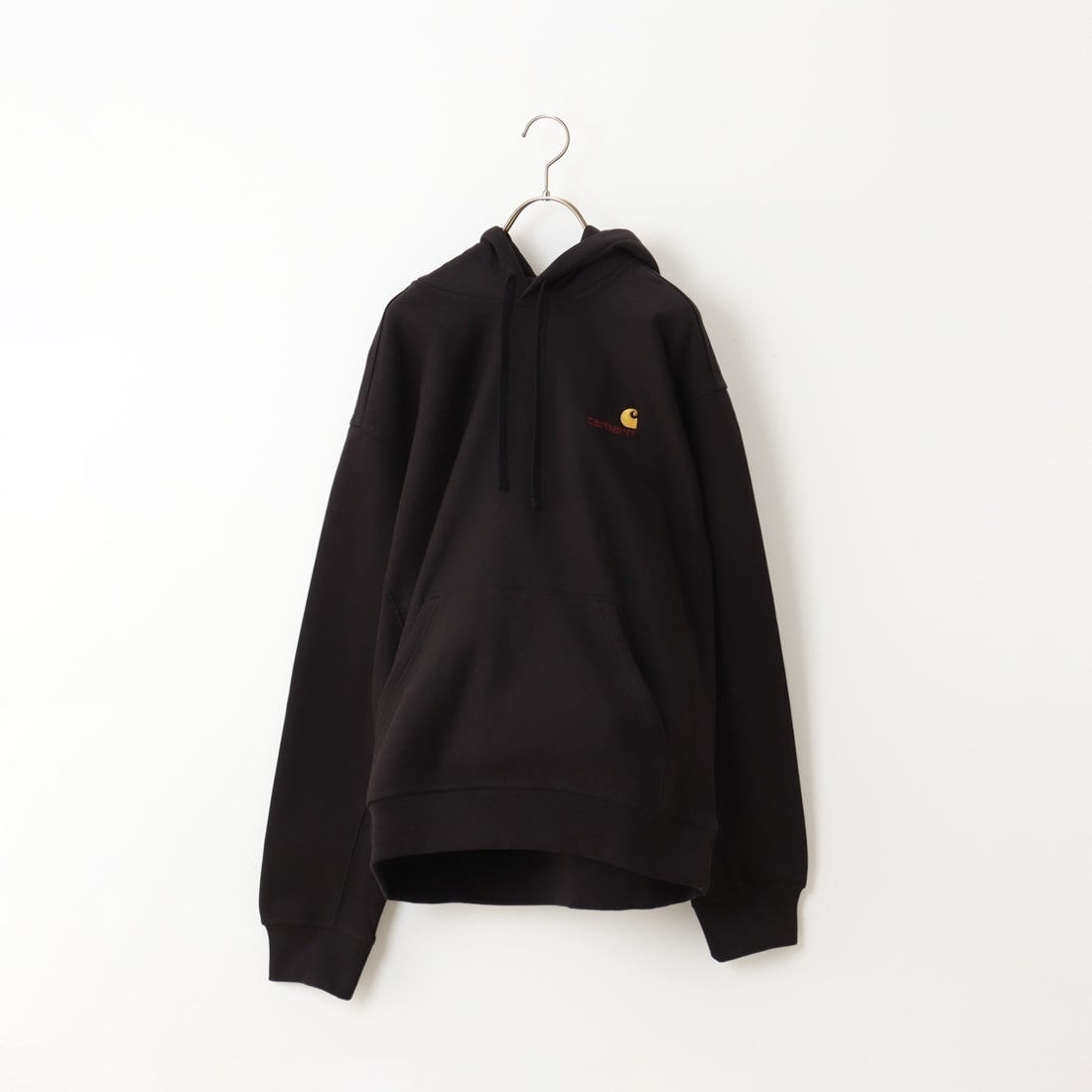 carhartt WIP [カーハートダブリューアイピー] フーデッドアメリカンスクリプトスウェットシャツ [I028279] BLACK