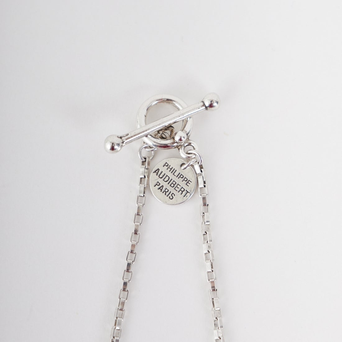 PHILIPPE AUDIBERT [フィリップ オーディベール] OLIE シルバーネックレス [CO5357] SILVER