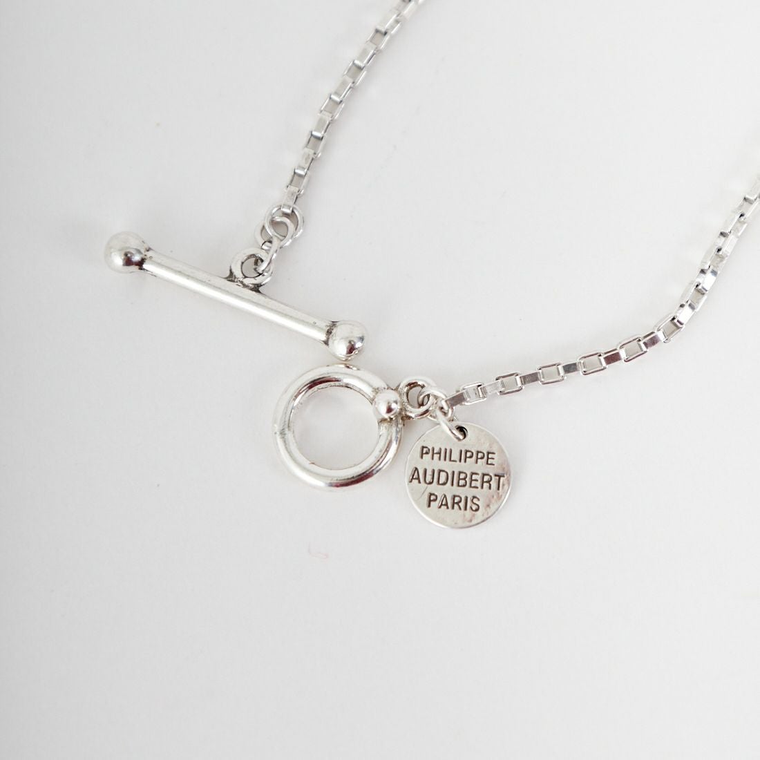 PHILIPPE AUDIBERT [フィリップ オーディベール] OLIE シルバーネックレス [CO5357] SILVER