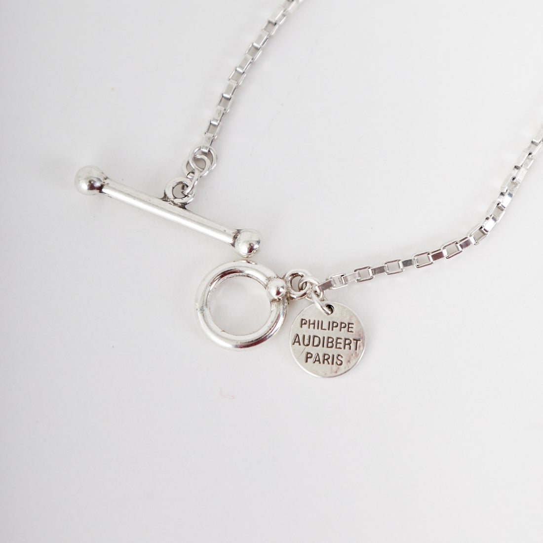 PHILIPPE AUDIBERT [フィリップ オーディベール] OLIE シルバーネックレス [CO5357] SILVER