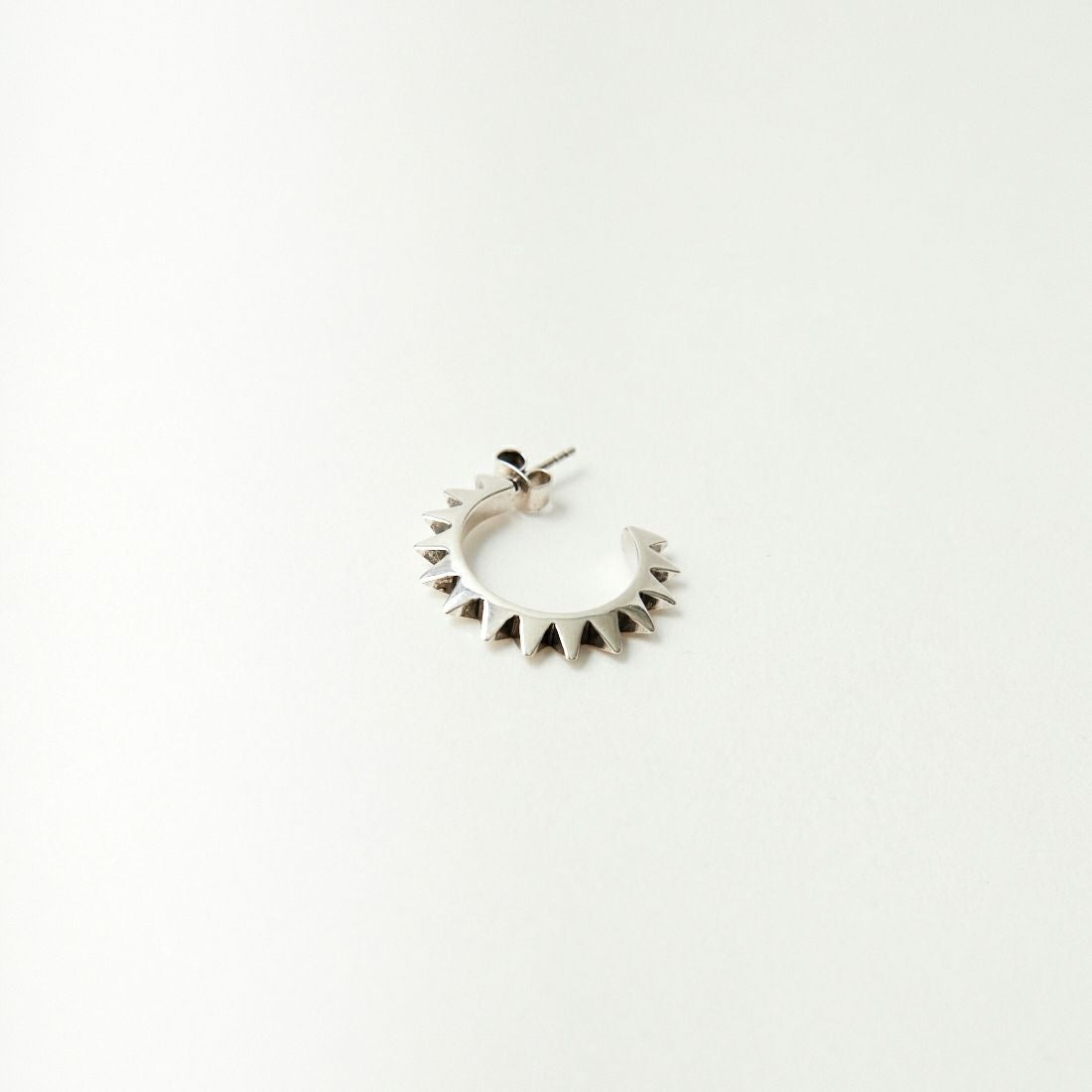 PHILIPPE AUDIBERT [フィリップ オーディベール] CREOLE JOSE LAITON シルバーフープピアス [BO2223] SILVER