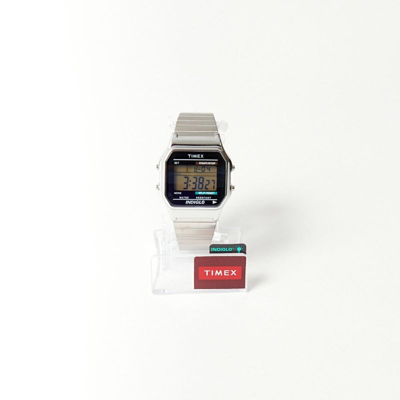 TIMEX [タイメックス] クラシックデジタル シルバー [T78587 