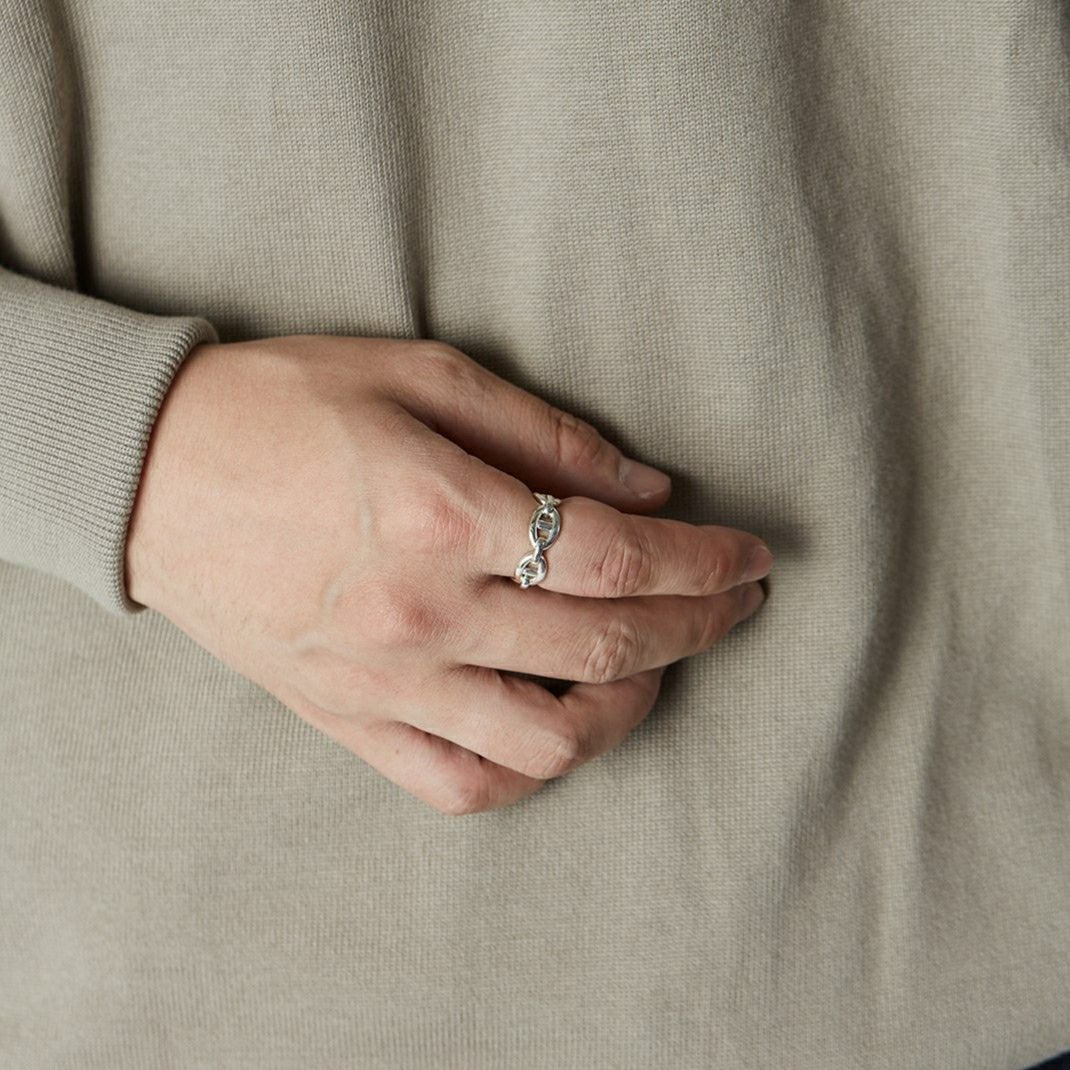 XOLO JEWELRY [ショロジュエリー] アンカーチェーンリング [XOR069] SILVER