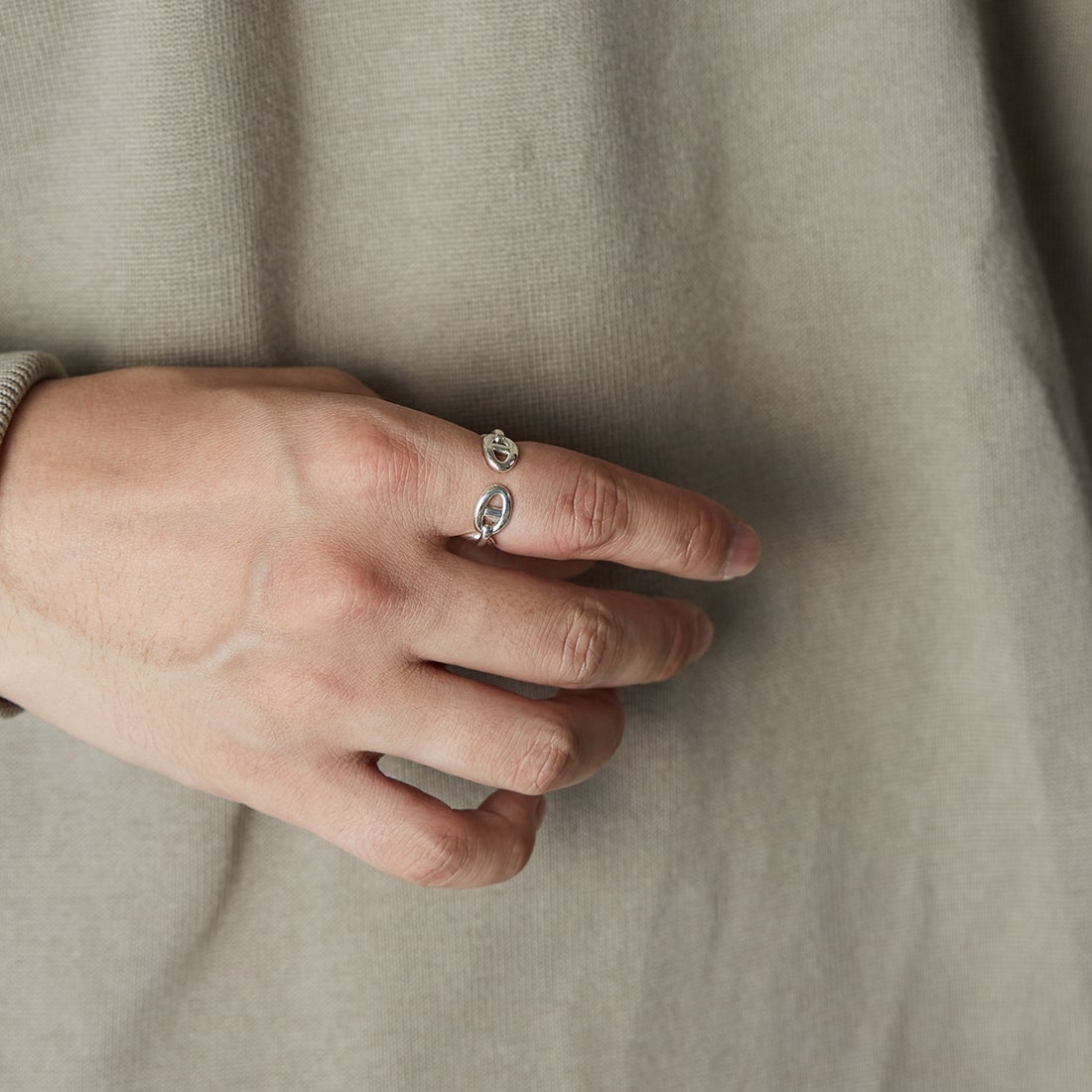 XOLO JEWELRY [ショロジュエリー] アンカーチェーンリング [XOR069