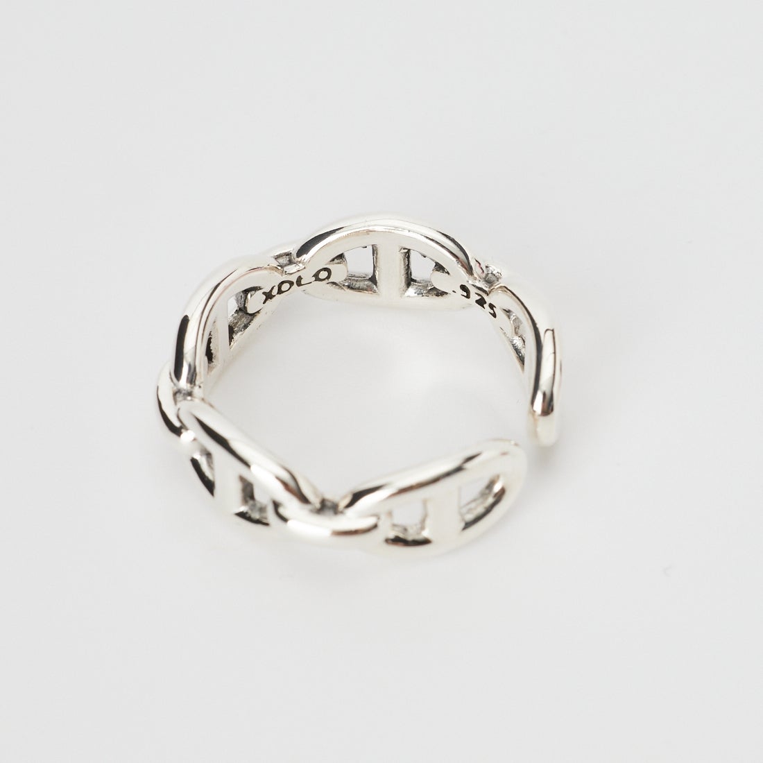 XOLO JEWELRY [ショロジュエリー] アンカーチェーンリング [XOR069] SILVER