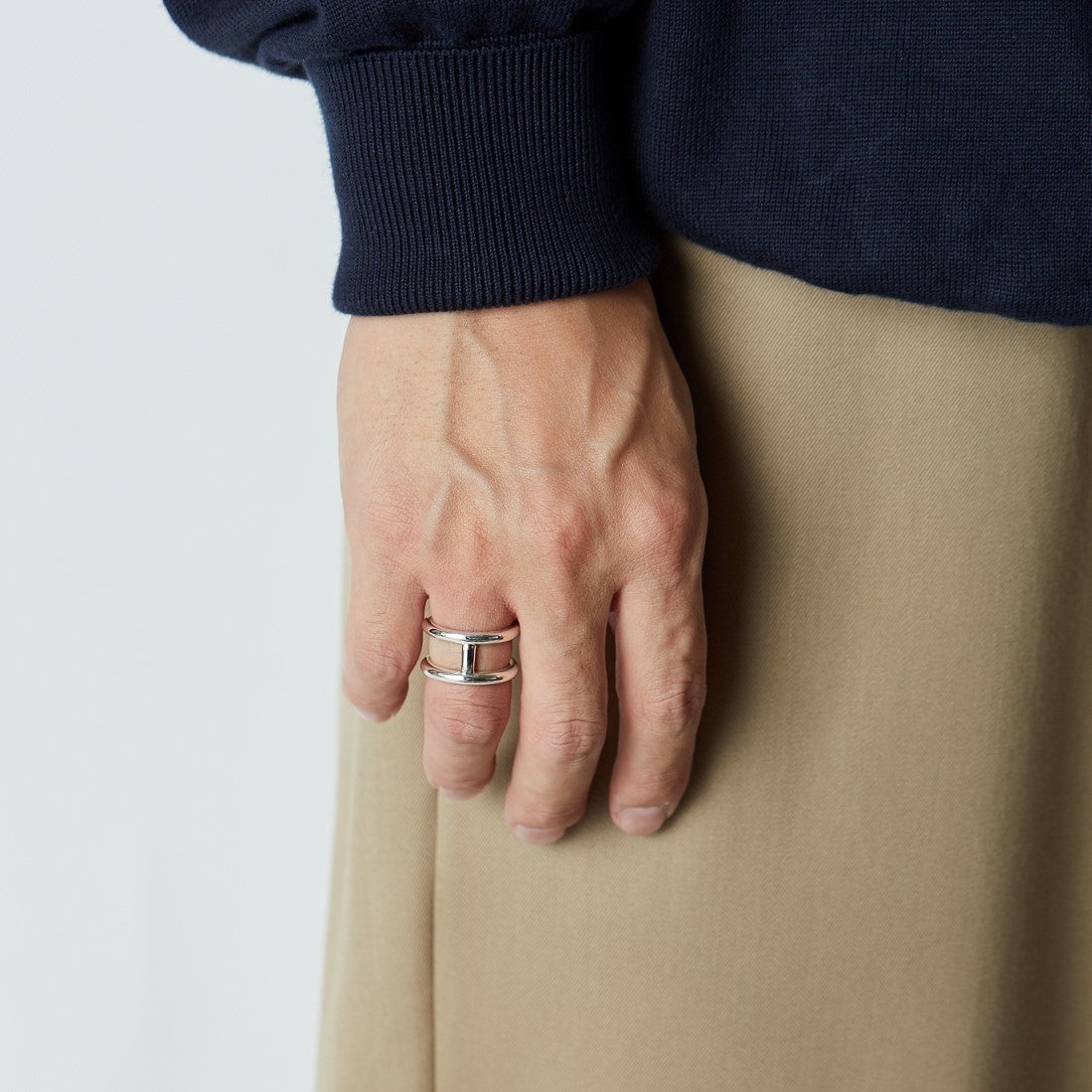 XOLO JEWELRY [ショロジュエリー] Hリング [XOR013] SILVER