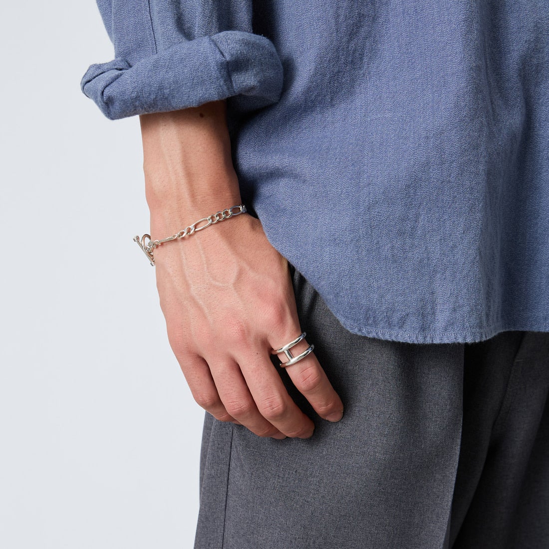 XOLO JEWELRY [ショロジュエリー] Hリング [XOR013] SILVER