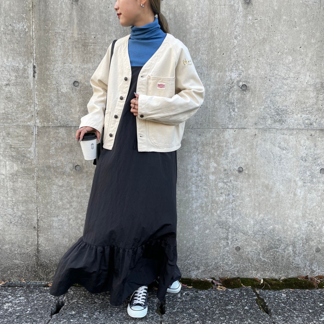 PAY DAY [ペイデイ] 別注 エンジニアジャケット [PD10-CA-IN4-JF] ｷﾅﾘ &&モデル身長：156cm 着用サイズ：F&&