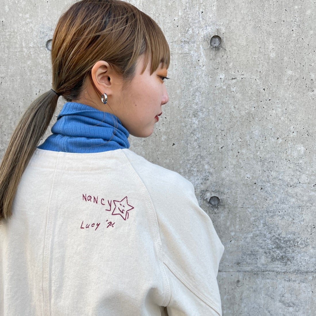 PAY DAY [ペイデイ] 別注 エンジニアジャケット [PD10-CA-IN4-JF] ｷﾅﾘ &&モデル身長：156cm 着用サイズ：F&&