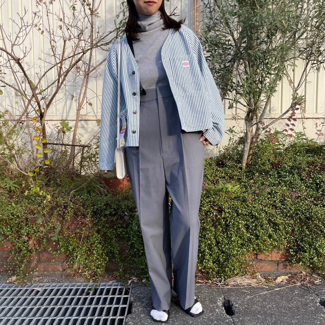 PAY DAY [ペイデイ] 別注 エンジニアジャケット [PD10-CA-IN4-JF] ﾋｯｺﾘｰ &&モデル身長：156cm 着用サイズ：F&&