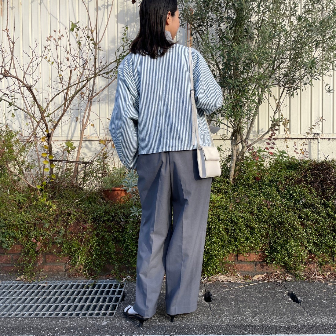 PAY DAY [ペイデイ] 別注 エンジニアジャケット [PD10-CA-IN4-JF] ﾋｯｺﾘｰ &&モデル身長：156cm 着用サイズ：F&&