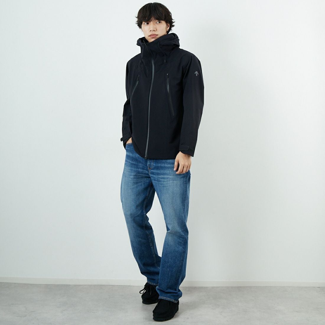 YANUK [ヤヌーク] セルビッジストレートデニム No.XX(ナンバートゥウェンティー) [57233504] VTG &&モデル身長：179cm 着用サイズ：4&&