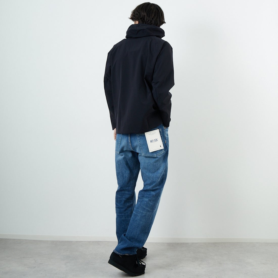 YANUK [ヤヌーク] セルビッジストレートデニム No.XX(ナンバートゥウェンティー) [57233504] VTG &&モデル身長：179cm 着用サイズ：4&&