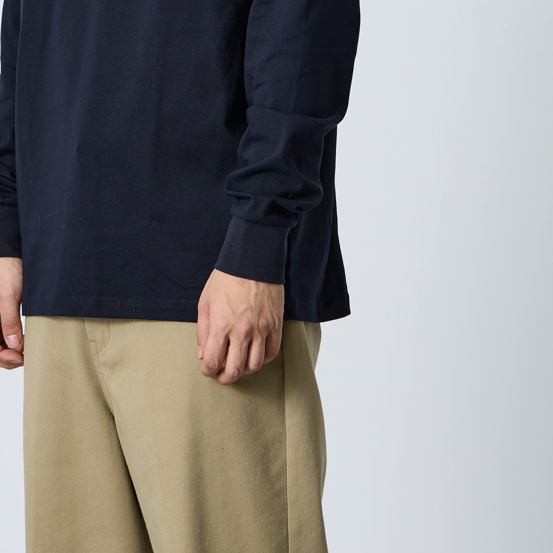 FRED PERRY [フレッドペリー] ティップライン ワンポイント刺繍Tシャツ [M9602] 795 NAVY