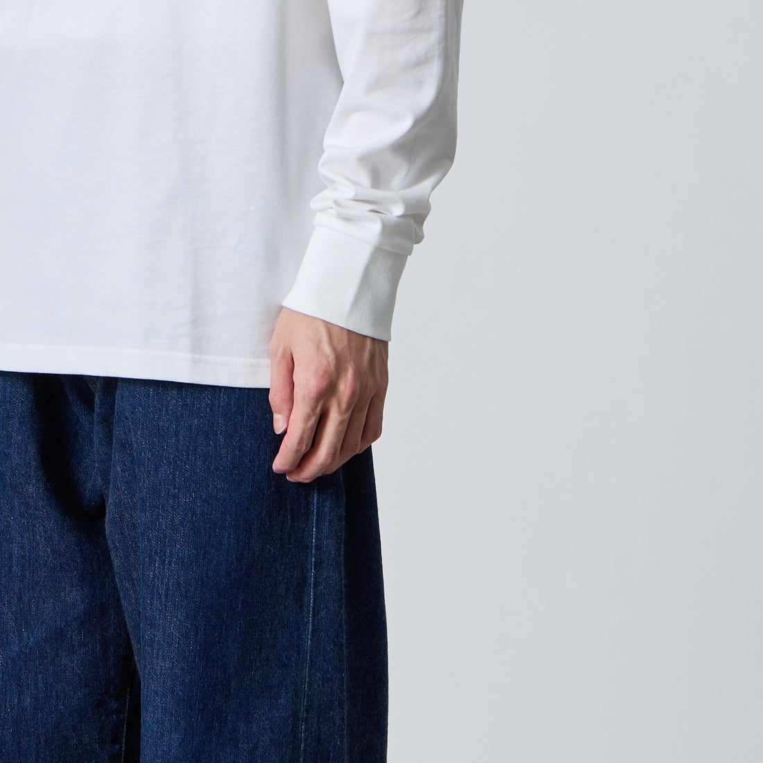 FRED PERRY [フレッドペリー] ティップライン ワンポイント刺繍Tシャツ [M9602] 100 WHITE