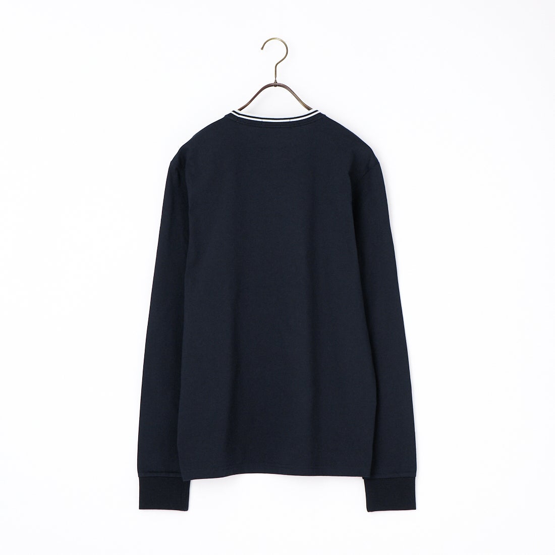 FRED PERRY [フレッドペリー] ティップライン ワンポイント刺繍Tシャツ [M9602] 795 NAVY