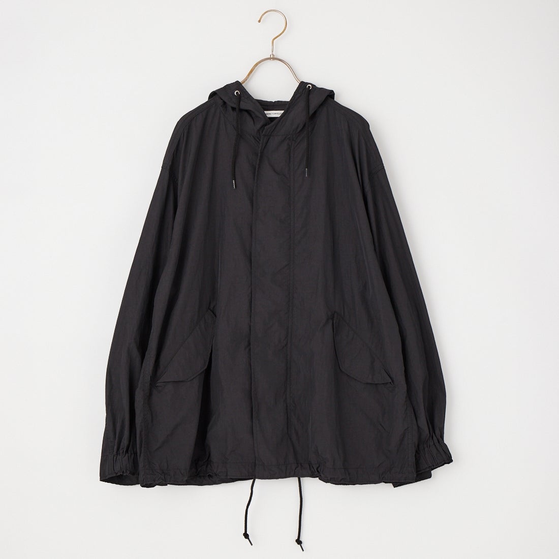 Jeans Factory Clothes [ジーンズファクトリークローズ] ショート丈 ナイロンモッズパーカー [IN1-CT-4] BLACK