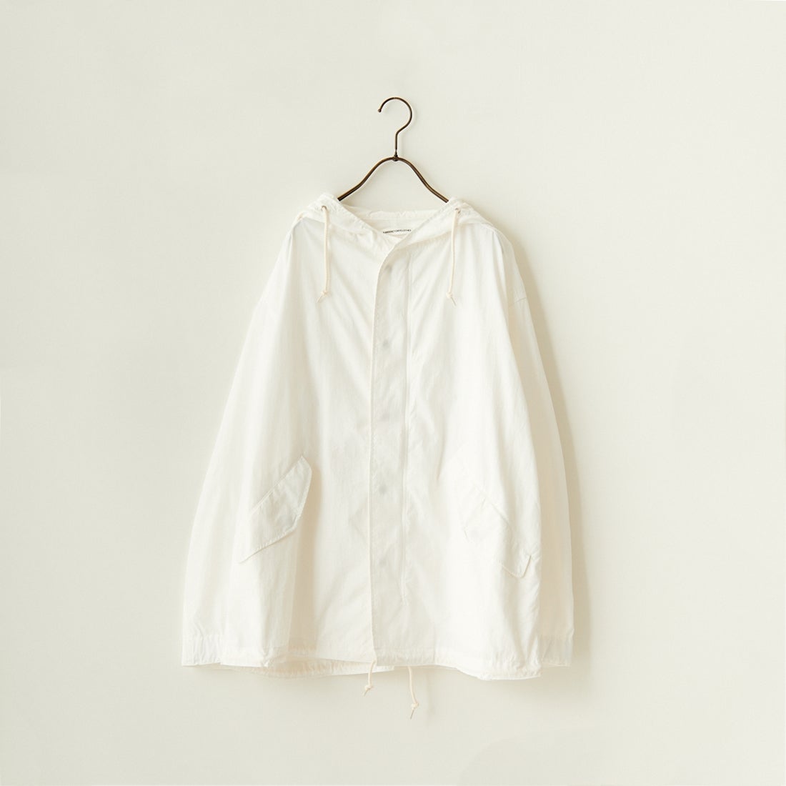 Jeans Factory Clothes [ジーンズファクトリークローズ] ショート丈 ナイロンモッズパーカー [IN1-CT-4] WHITE