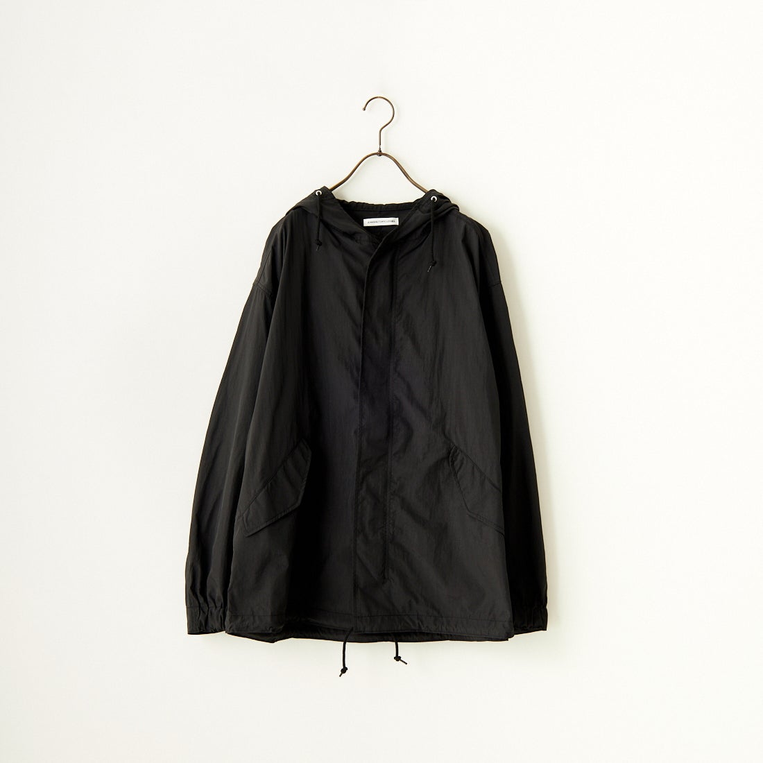 Jeans Factory Clothes [ジーンズファクトリークローズ] ショート丈 ナイロンモッズパーカー [IN1-CT-4] BLACK