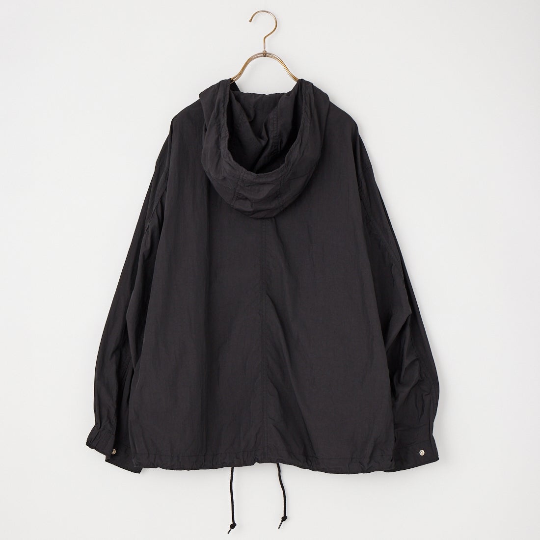 Jeans Factory Clothes [ジーンズファクトリークローズ] ショート丈 ナイロンモッズパーカー [IN1-CT-4] BLACK