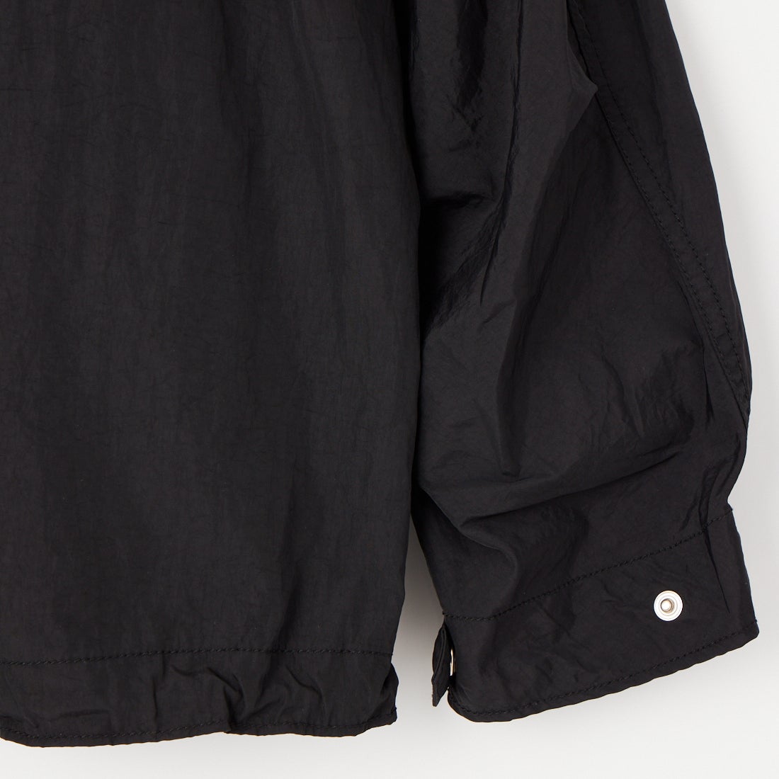 Jeans Factory Clothes [ジーンズファクトリークローズ] ショート丈 ナイロンモッズパーカー [IN1-CT-4] BLACK