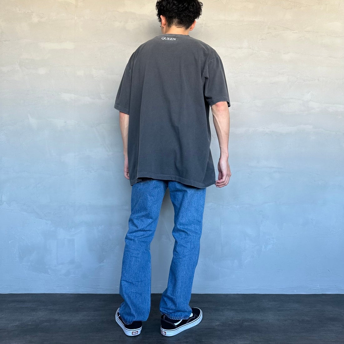 NEEDBY heritage [ニードバイヘリテージ] 別注 GEORGE ブーツカットデニム [GEORGE-JF] MB &&モデル身長：168cm 着用サイズ：29&&