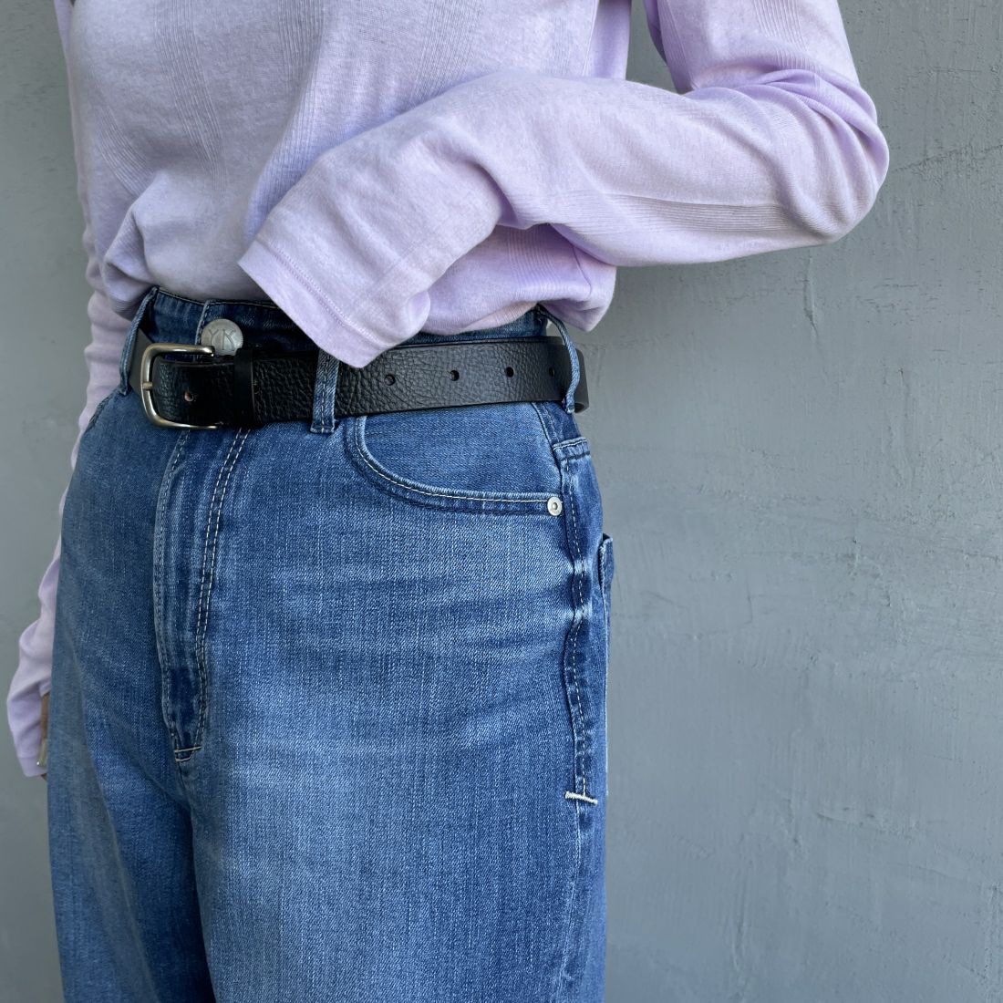 YANUK [ヤヌーク] 別注 JOAN for JEANS FACTORY ルーズストレートデニム [57141513-JF] ALB