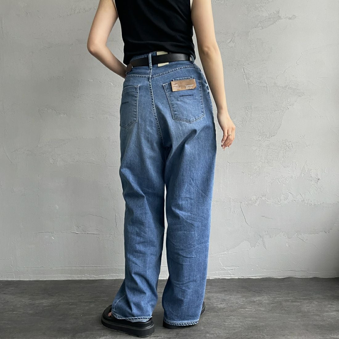 YANUK [ヤヌーク] 別注 JOAN for JEANS FACTORY ルーズストレート