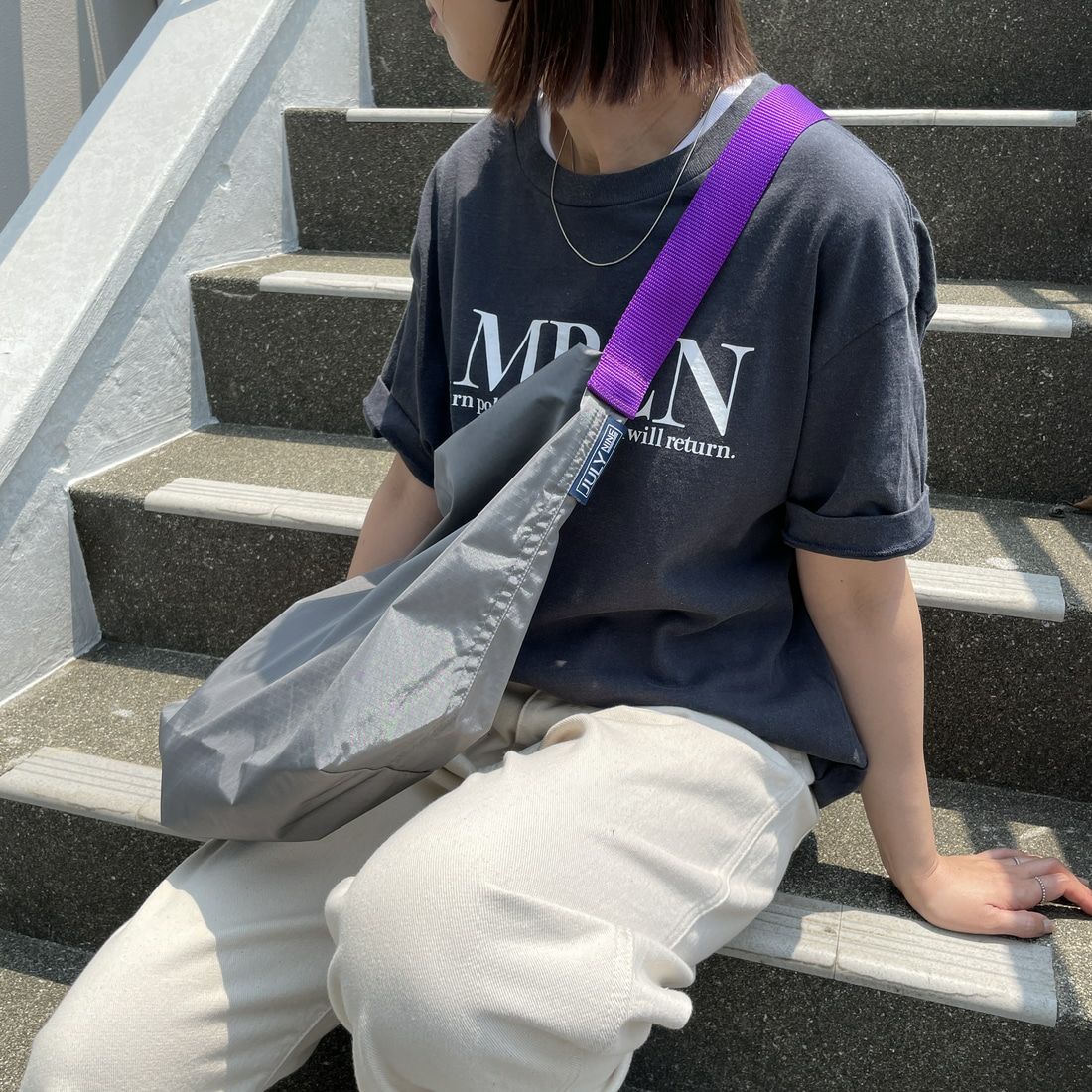 JULY NINE [ジュライナイン] 別注 SEQUEL ナイロンショルダーバッグ