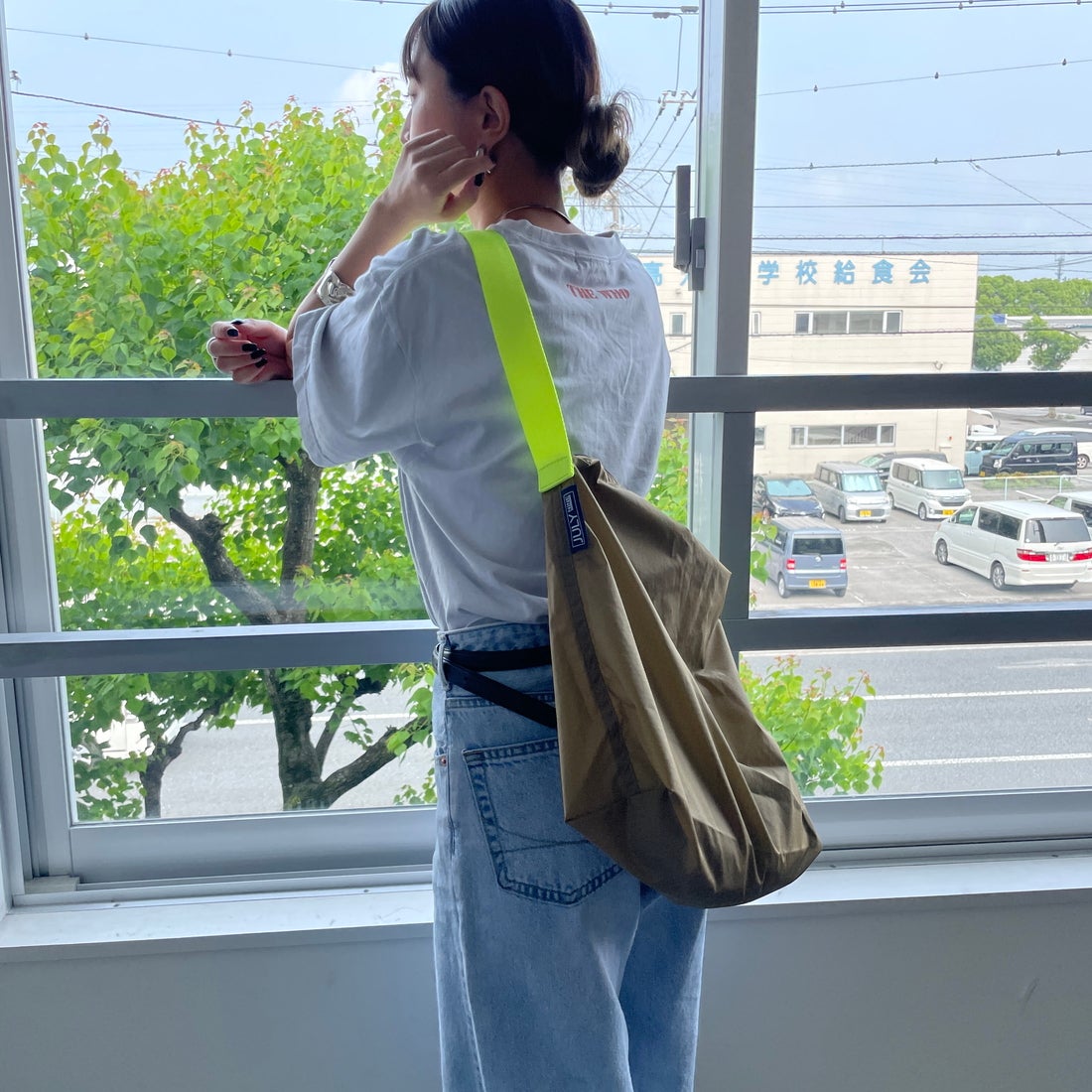 JULY NINE [ジュライナイン] 別注 SEQUEL ナイロンショルダーバッグ [JN200002001-JF] BEIGE