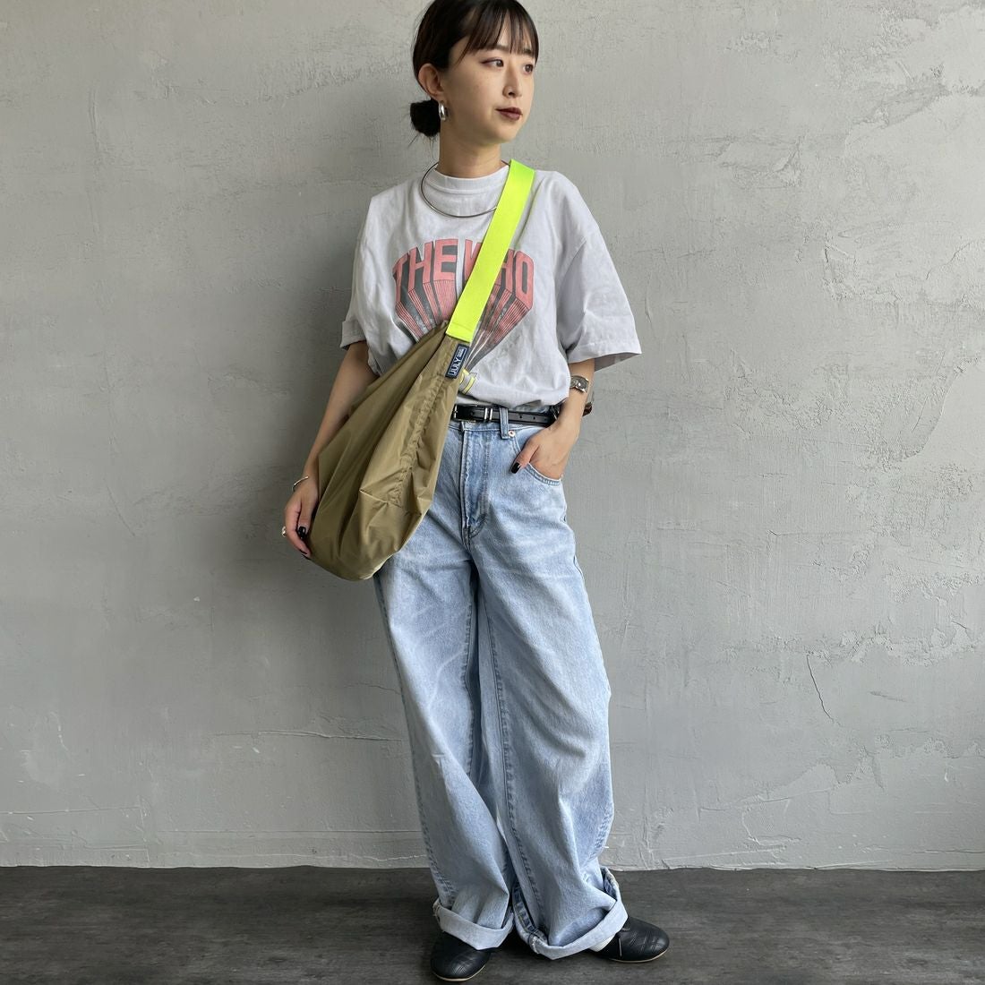 JULY NINE [ジュライナイン] 別注 SEQUEL ナイロンショルダーバッグ [JN200002001-JF] BEIGE