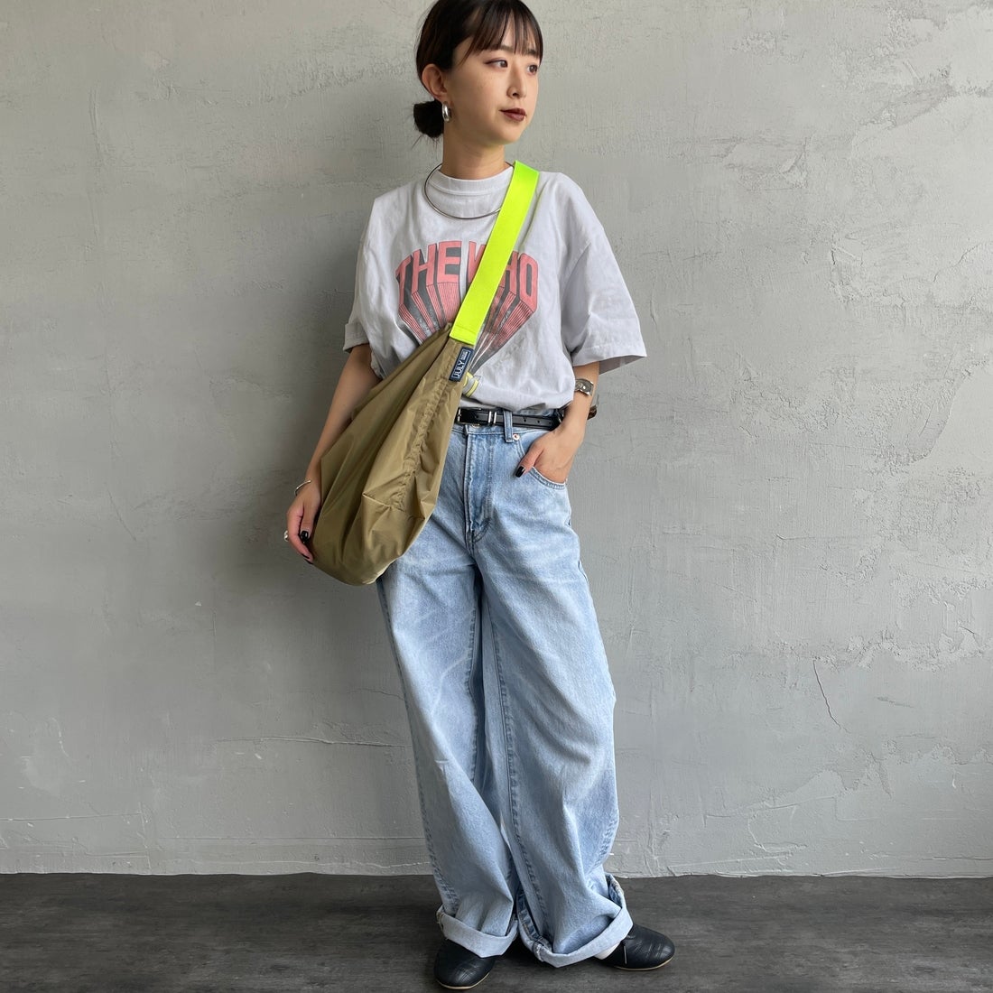 JULY NINE [ジュライナイン] 別注 SEQUEL ナイロンショルダーバッグ [JN200002001-JF] BEIGE