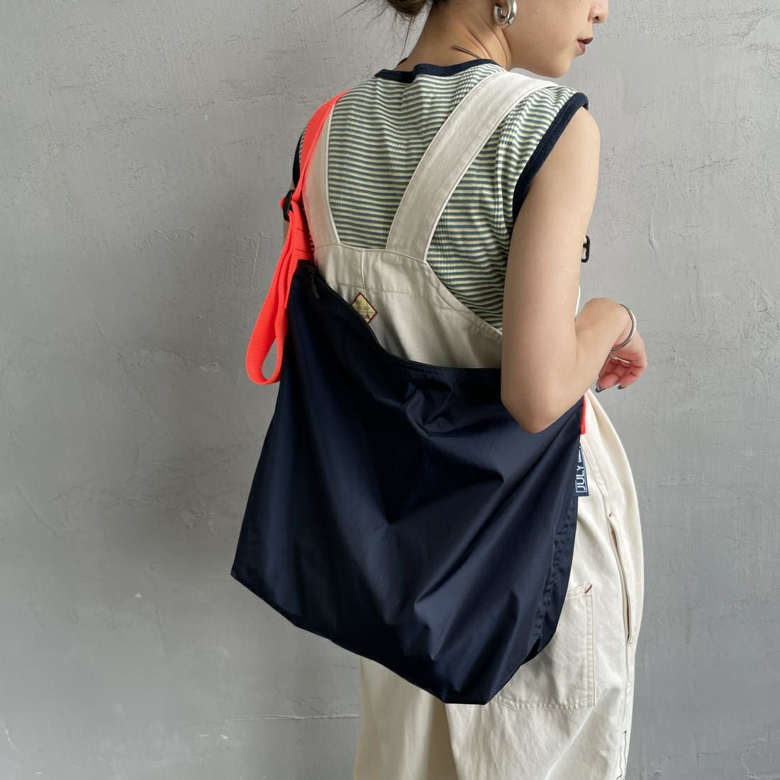 JULY NINE [ジュライナイン] 別注 SEQUEL ナイロンショルダーバッグ [JN200002001-JF] NAVY