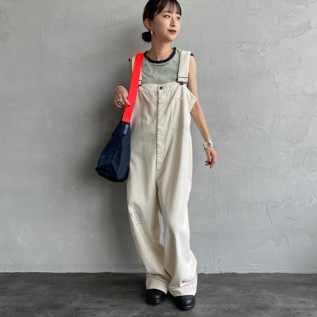 JULY NINE [ジュライナイン] 別注 SEQUEL ナイロンショルダーバッグ [JN200002001-JF] NAVY