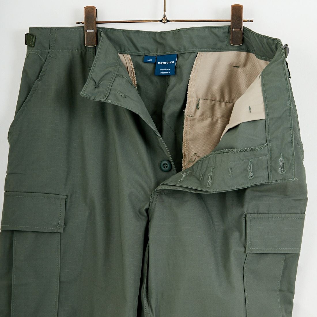 PROPPER [プロッパー] ダーツヘムパンツ [DARTS-HEM-PANTS] ODｸﾞﾘｰﾝ