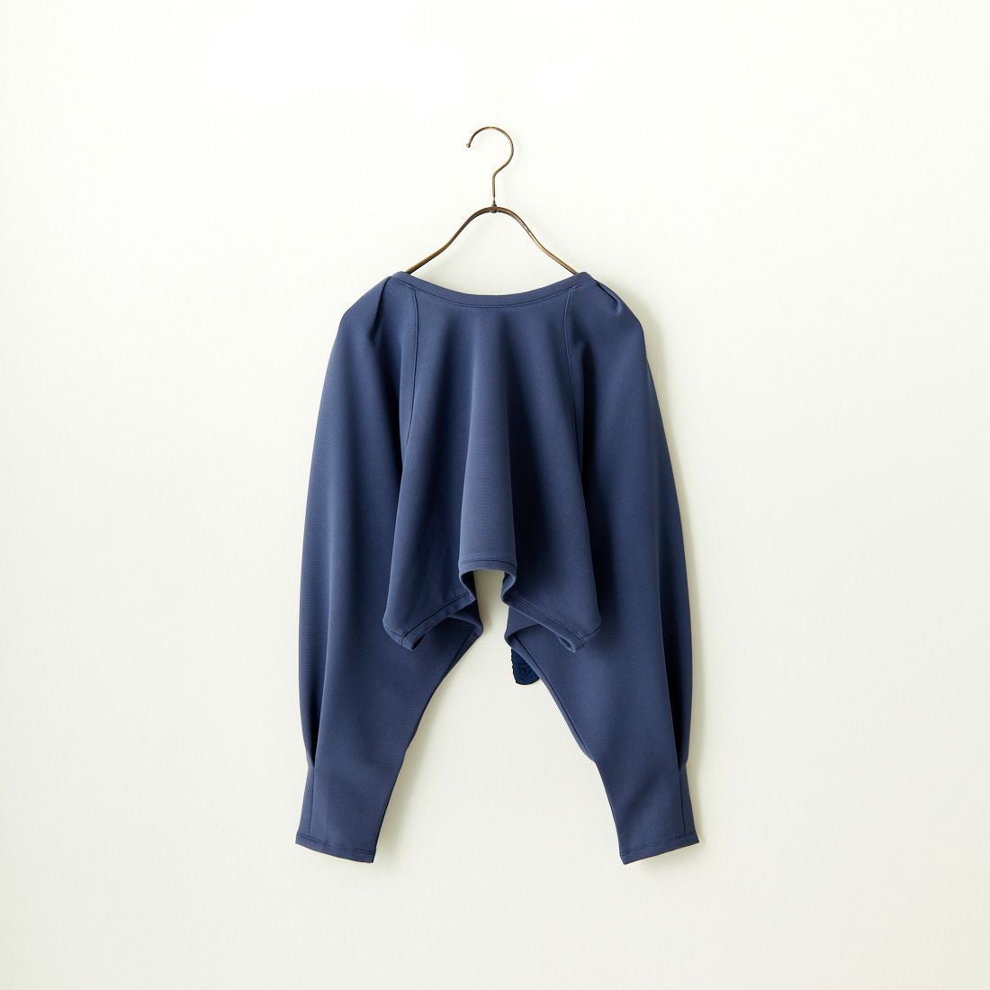 By/m [バイエム] ギャザーベルト付きカットボレロ [23142064] 12 D.BLUE