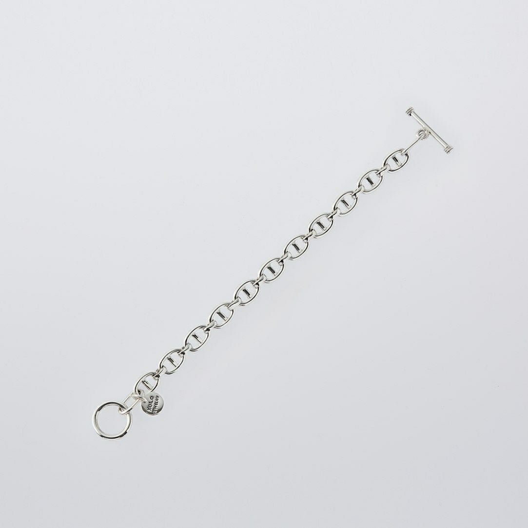 XOLO JEWELRY [ショロジュエリー] ANCHOR LINK 10mm ブレスレット [XOB102-19] SILVER