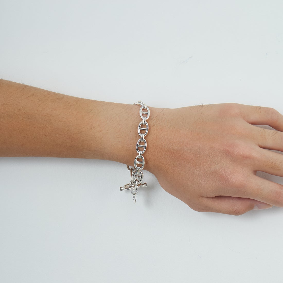 XOLO JEWELRY [ショロジュエリー] ANCHOR LINK 10mm ブレスレット [XOB102-19] SILVER