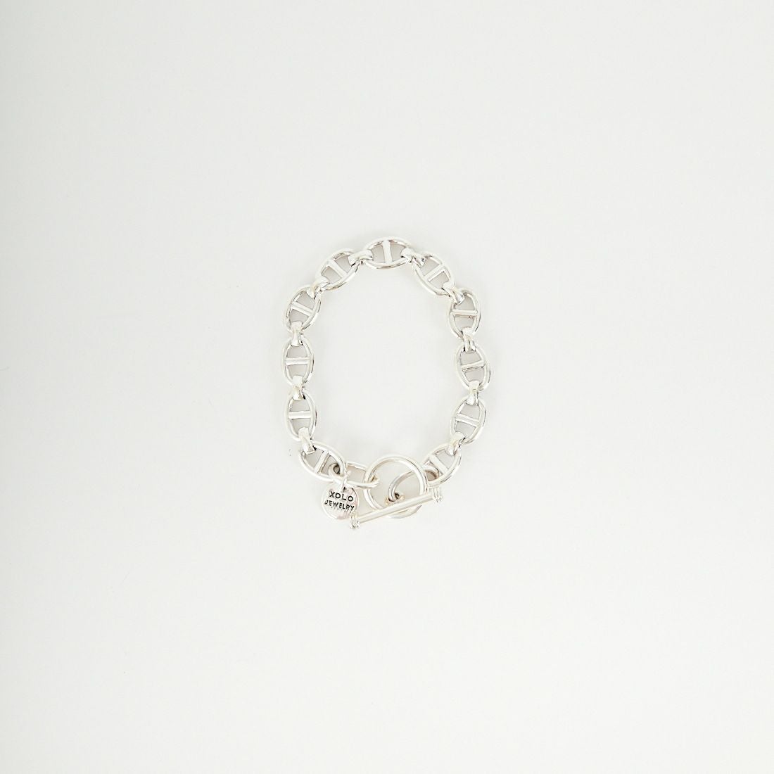 XOLO JEWELRY [ショロジュエリー] ANCHOR LINK 10mm ブレスレット [XOB102-19] SILVER