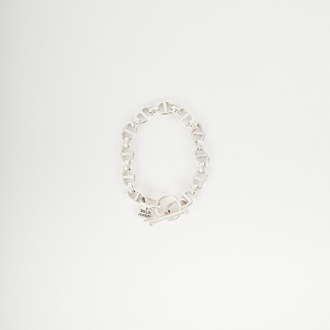 XOLO JEWELRY [ショロジュエリー] ANCHOR LINK 10mm ブレスレット [XOB102-19] SILVER
