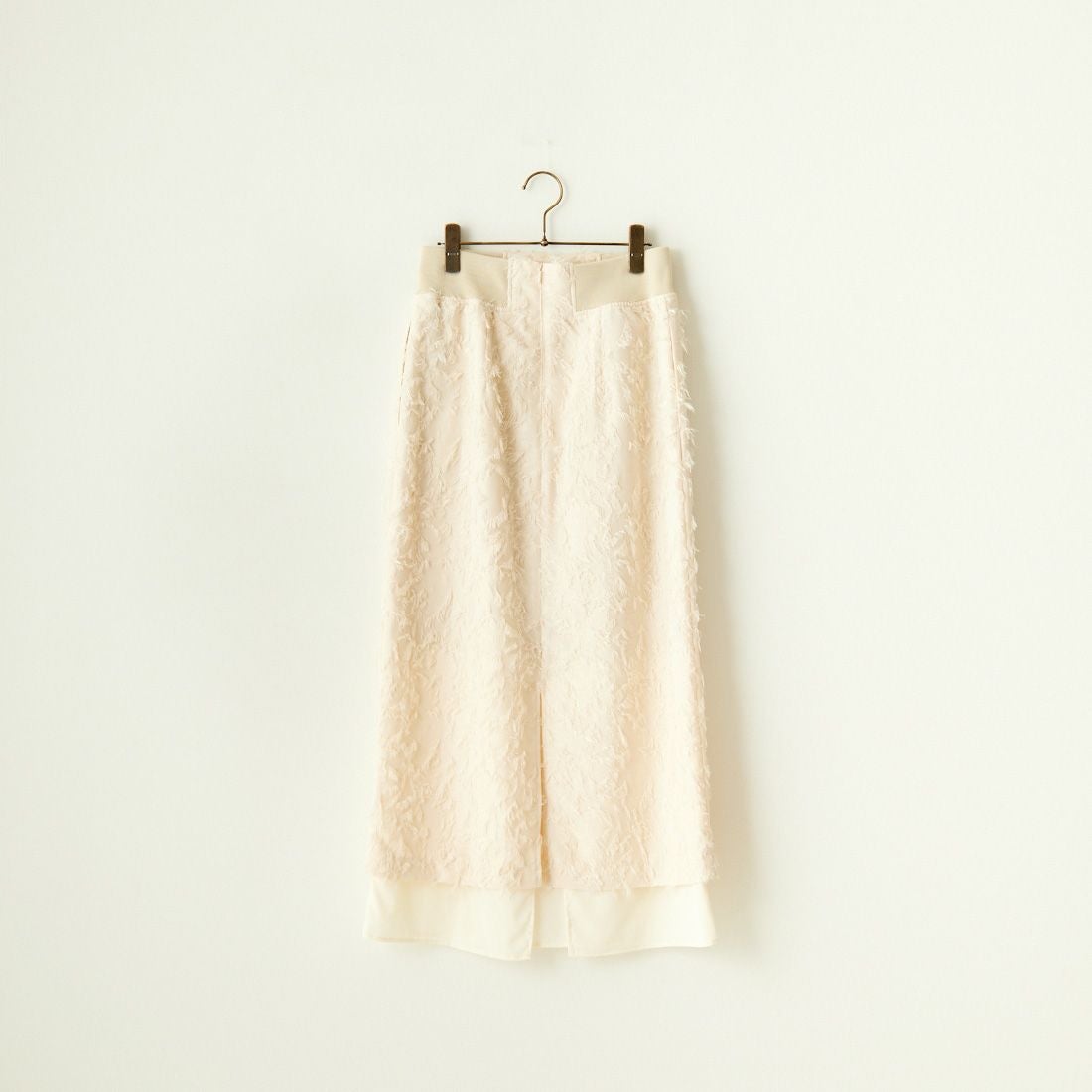 CHIGNON [シニヨン] カットジャガードスカート [2236-497KK] IVORY