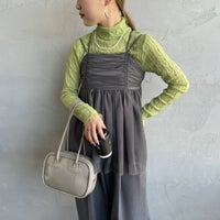 07 GRAY&&モデル身長：156cm 着用サイズ：F&&