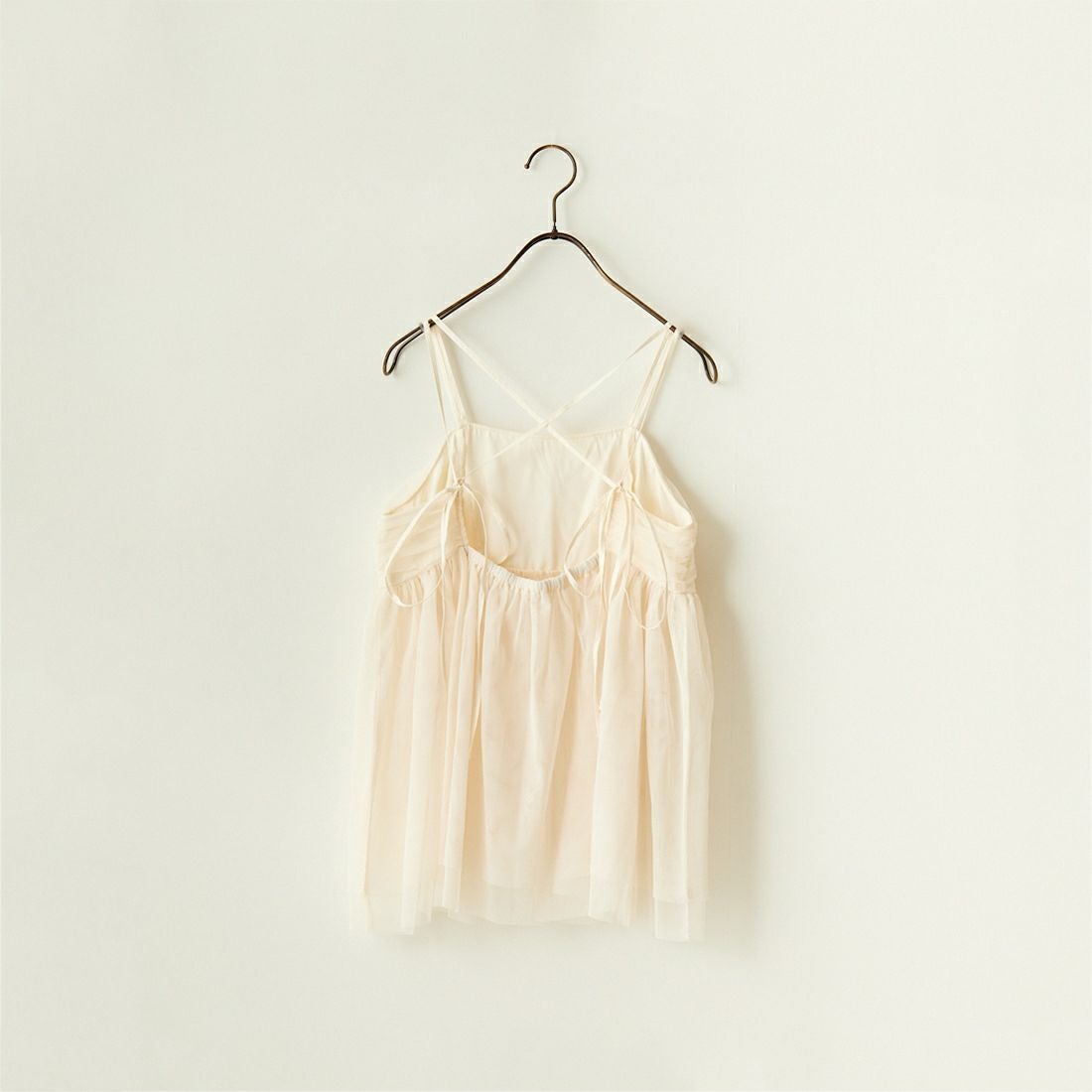 By/m [バイエム] ギャザーチュールキャミソール [24112008] 02 OFF