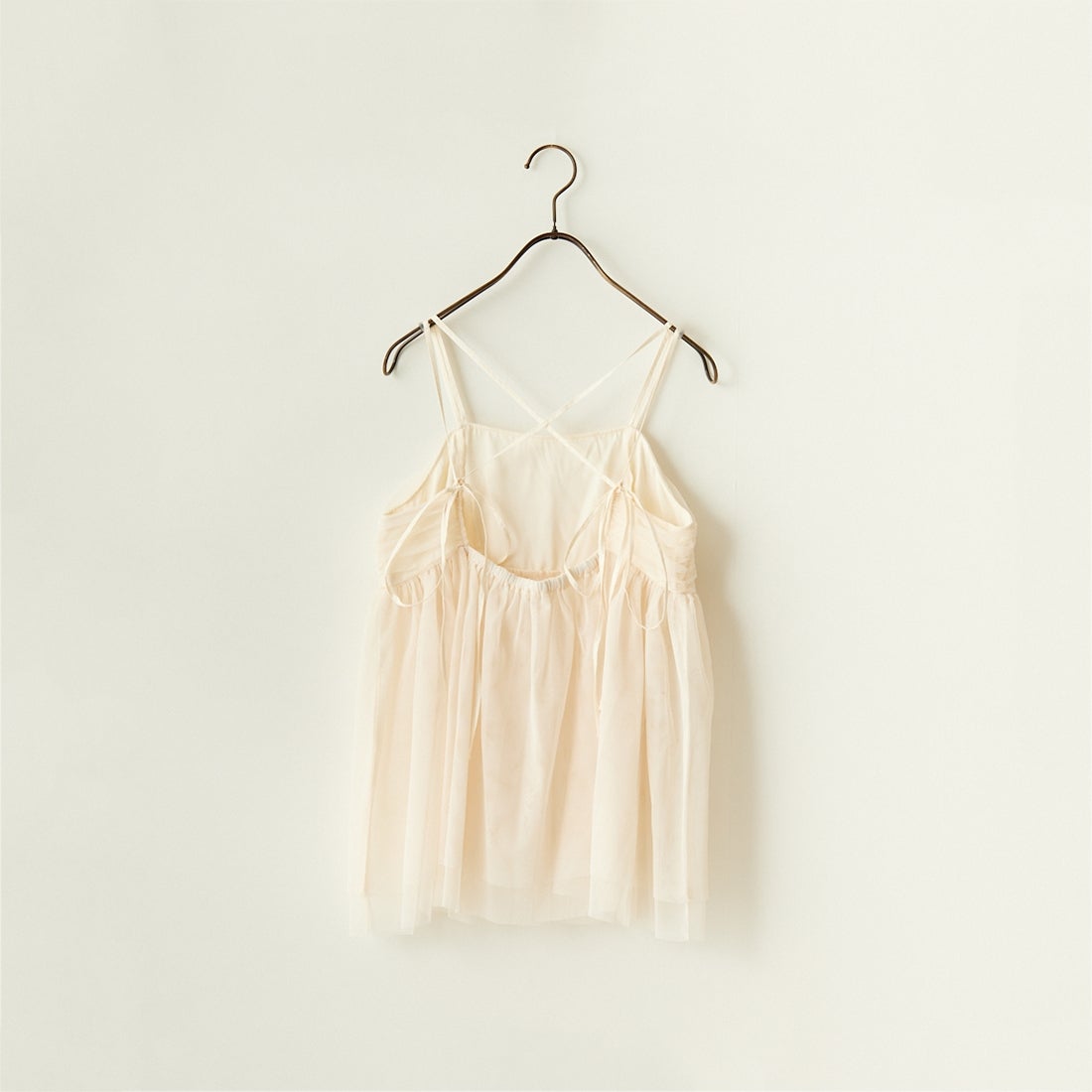 By/m [バイエム] ギャザーチュールキャミソール [24112008] 02 OFF