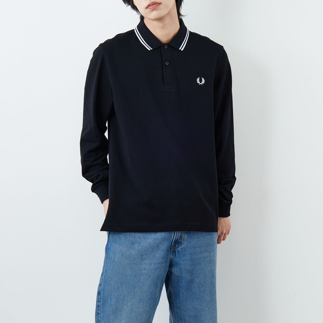 FRED PERRY [フレッドペリー] ツインティップライン ロングスリーブ