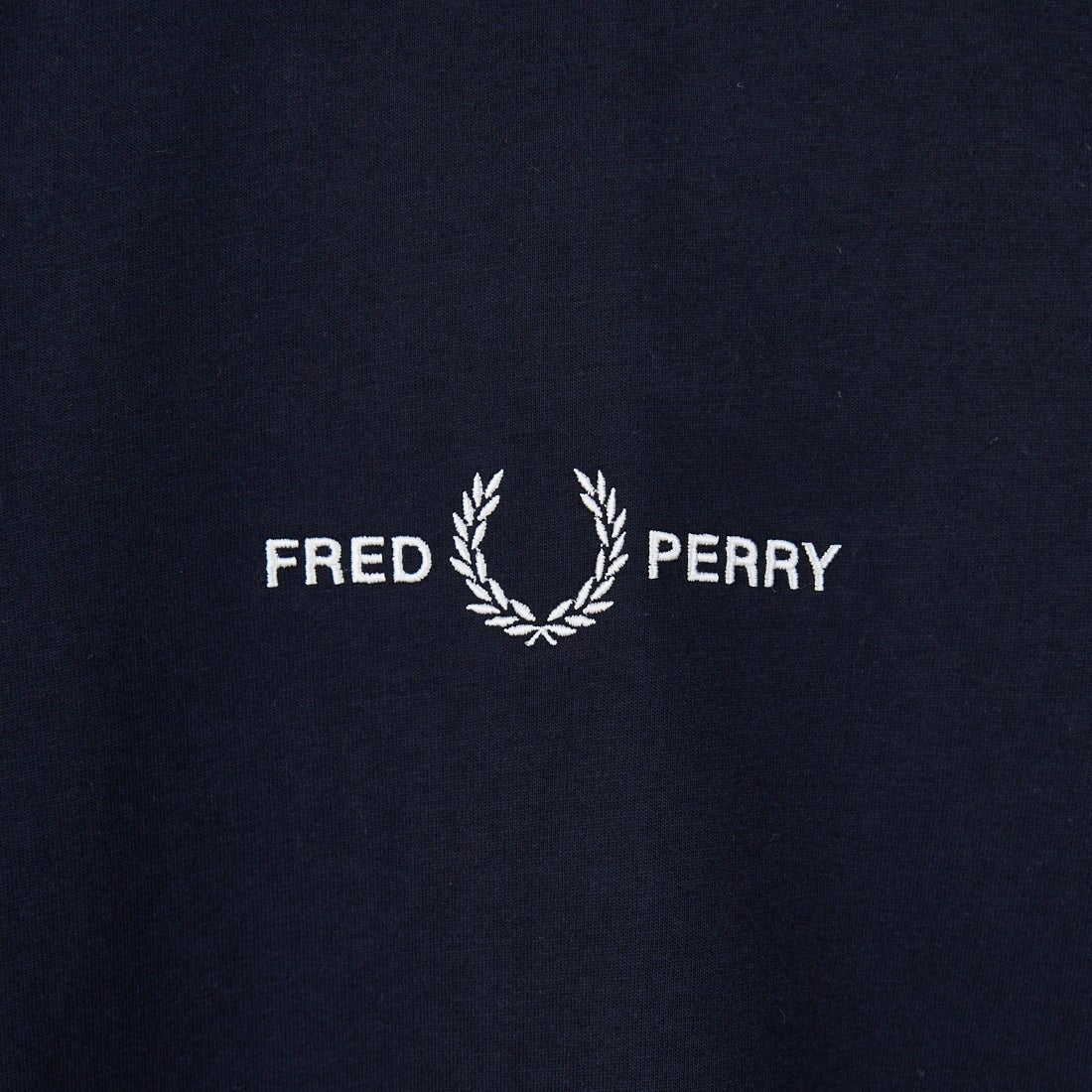 FRED PERRY [フレッドペリー] ローレルリース刺繍 ショートスリーブTシャツ [M4580] 248 NAVY