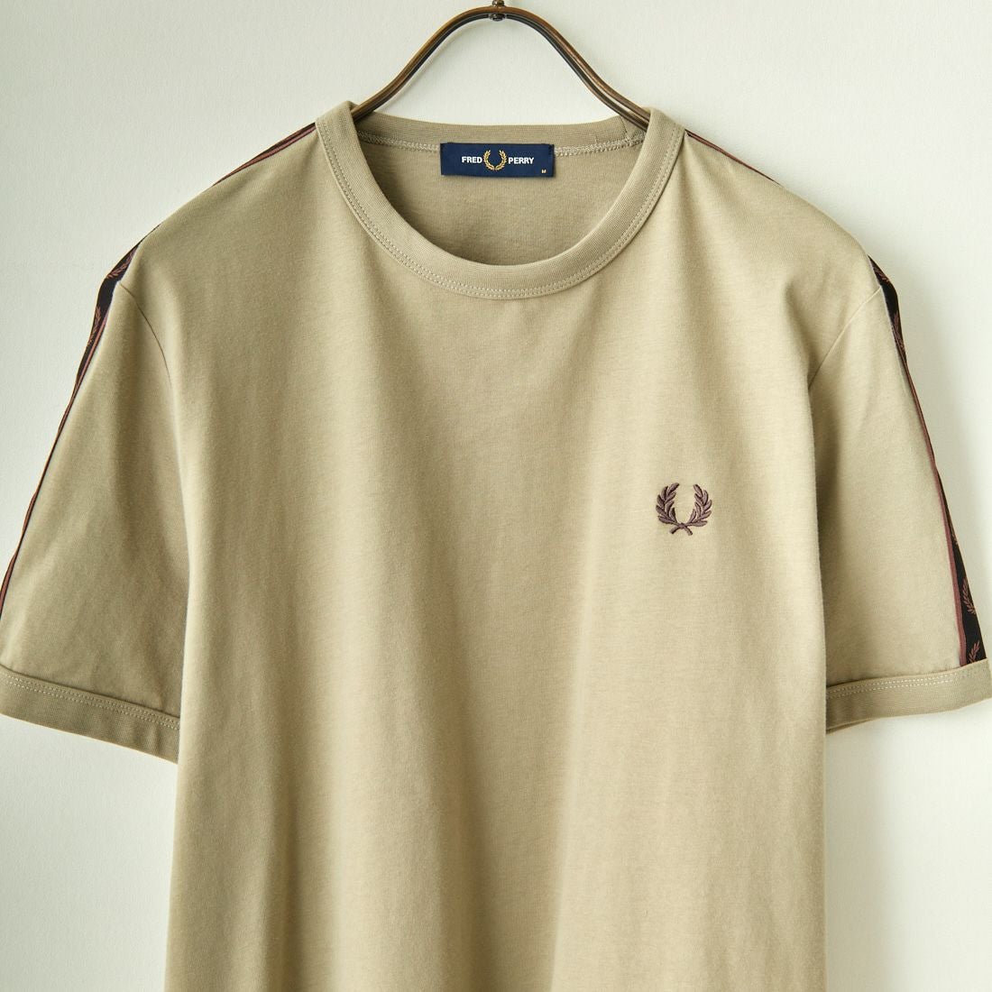 FRED PERRY [フレッドペリー] コントラストテープ リンガーTシャツ [M4613] U84 WARM G
