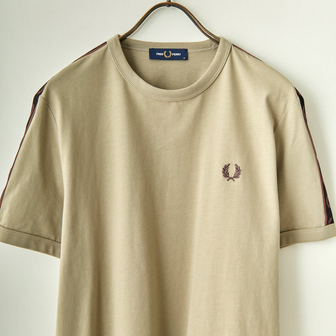 FRED PERRY [フレッドペリー] コントラストテープ リンガーTシャツ [M4613] U84 WARM G